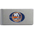 New York Islanders® Brushed Metal Money Clip